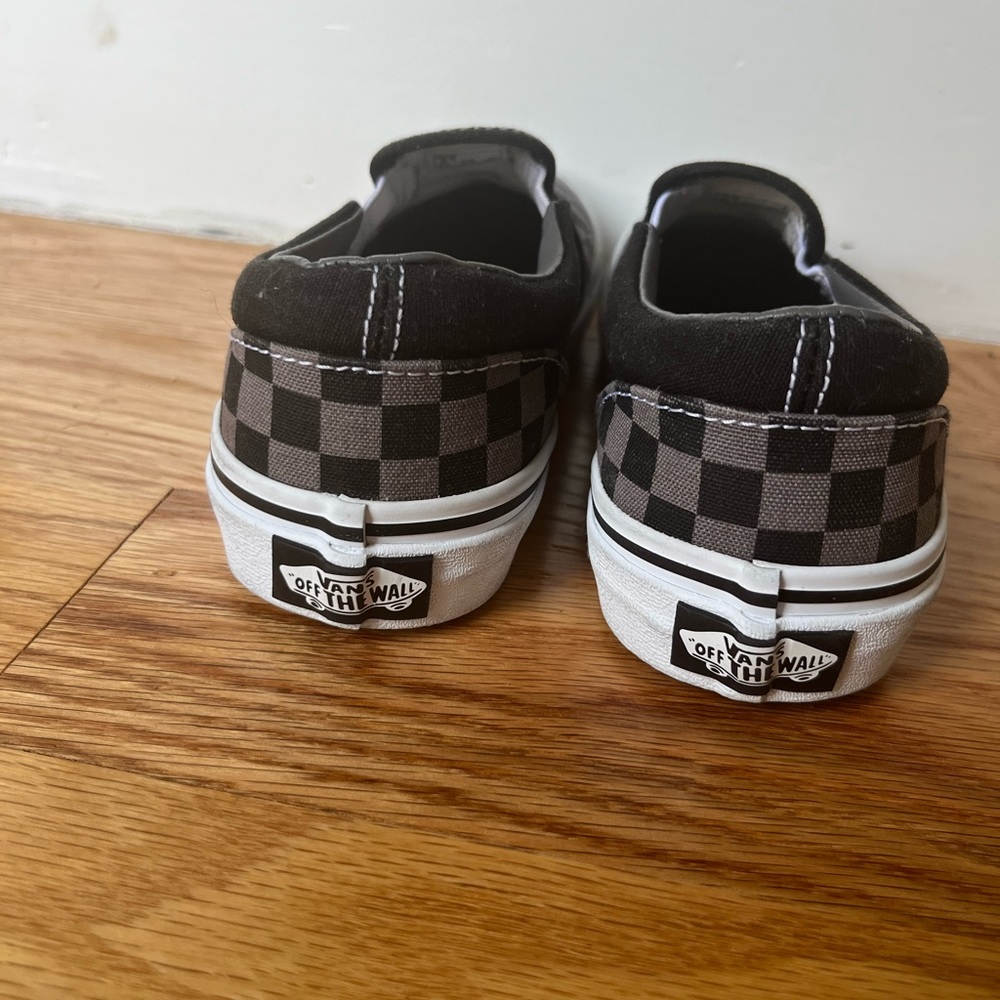 NWOT Boys Slip On Checkered Vans